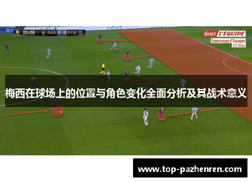梅西在球场上的位置与角色变化全面分析及其战术意义